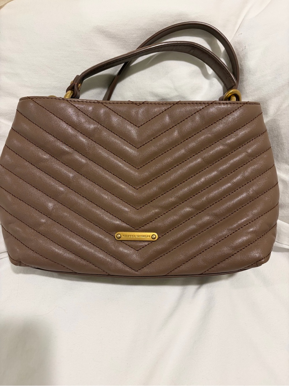 Rebecca Minkoff Edie Leather Satchel - Picture 2 of 6